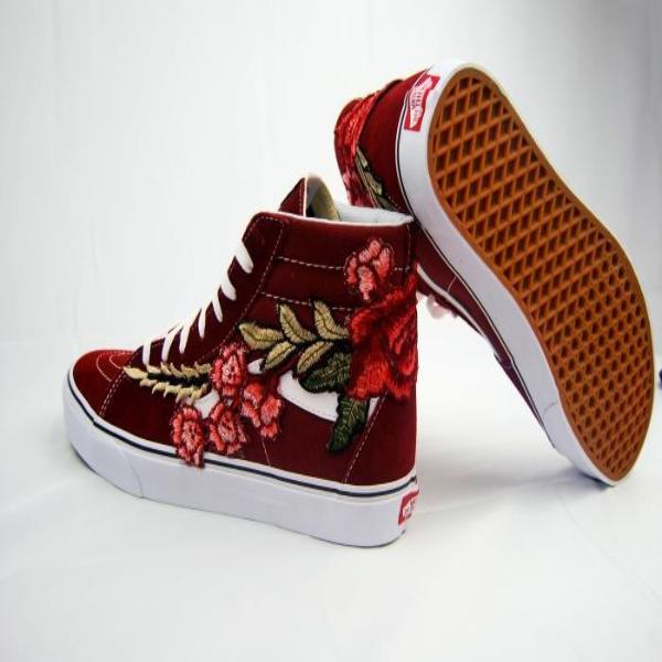 rose vans shoes